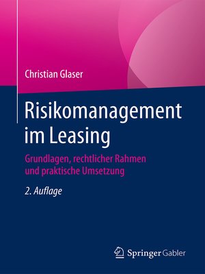 cover image of Risikomanagement im Leasing